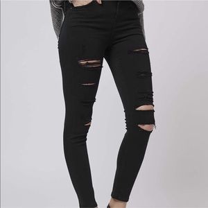 JAMIE Topshop moto jeans